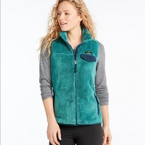 LLBean Grey Hi-Pile Fleece M NWT